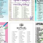 Bullet Journal - wyzwania instagramowe na kwiecień