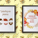 Jesienne plakaty do wydrukowania