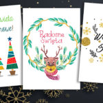 Plakaty świąteczne do wydruku