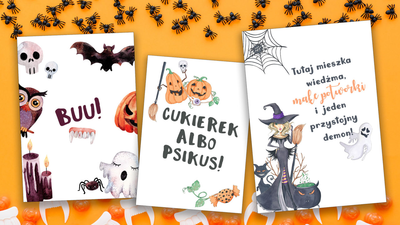 Plakaty na Halloween