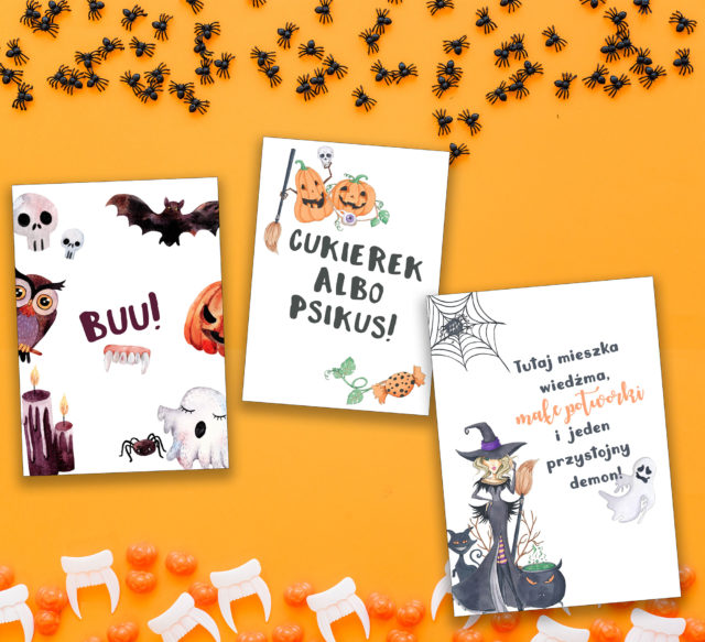 Plakaty na Halloween