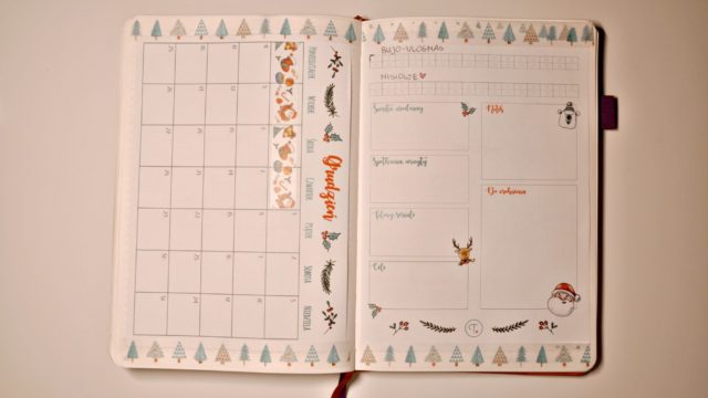 Planner na grudzień