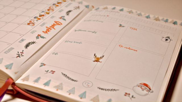 Planner na grudzień