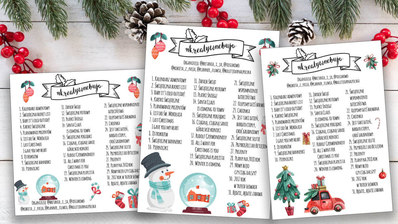#kreatywnebujo grudzień