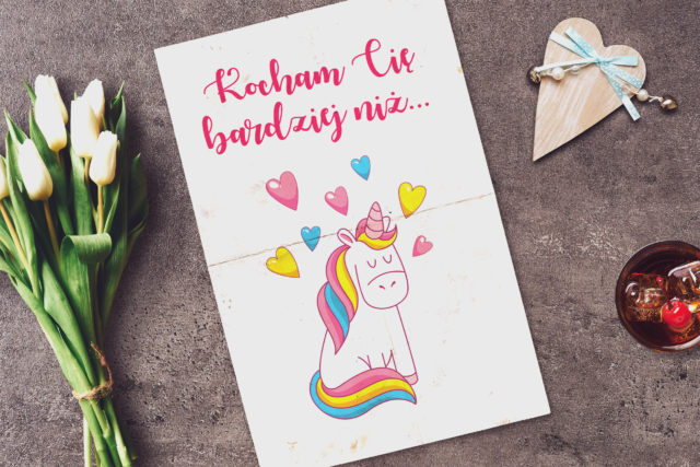 Kartki walentynkowe