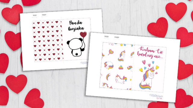kartki walentynkowe