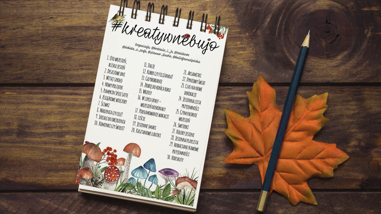 #kreatywnebujo na wrzesień