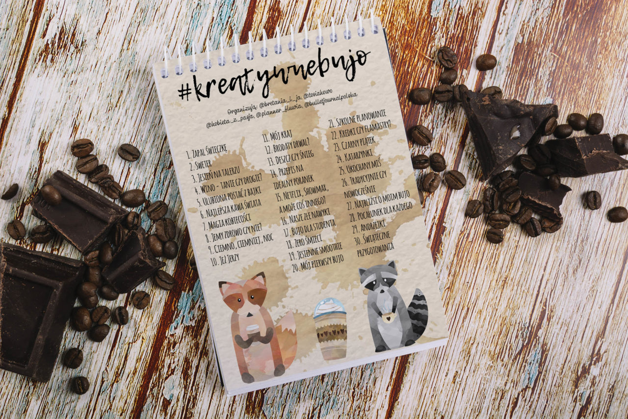 #kreatywnebujo na listopad