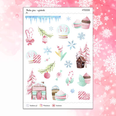 Słodka zima - ozdobniki