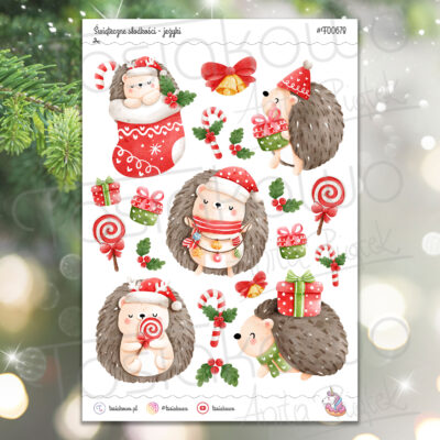 Świąteczne słodkości - jeżyki