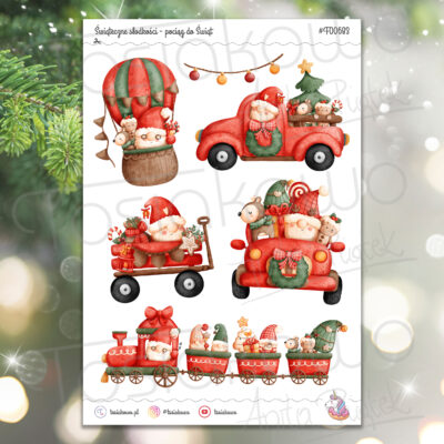 Świąteczne słodkości - pociąg do Świąt