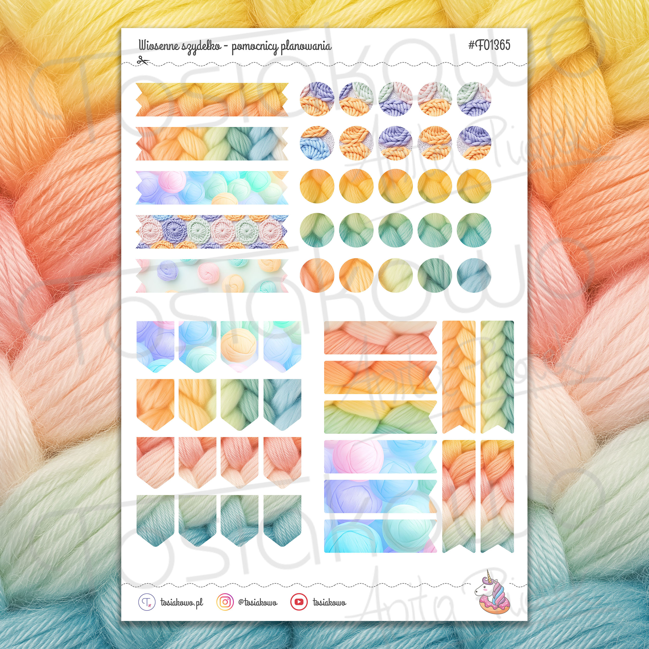 Wiosenne szydełko - pomocnicy planowania