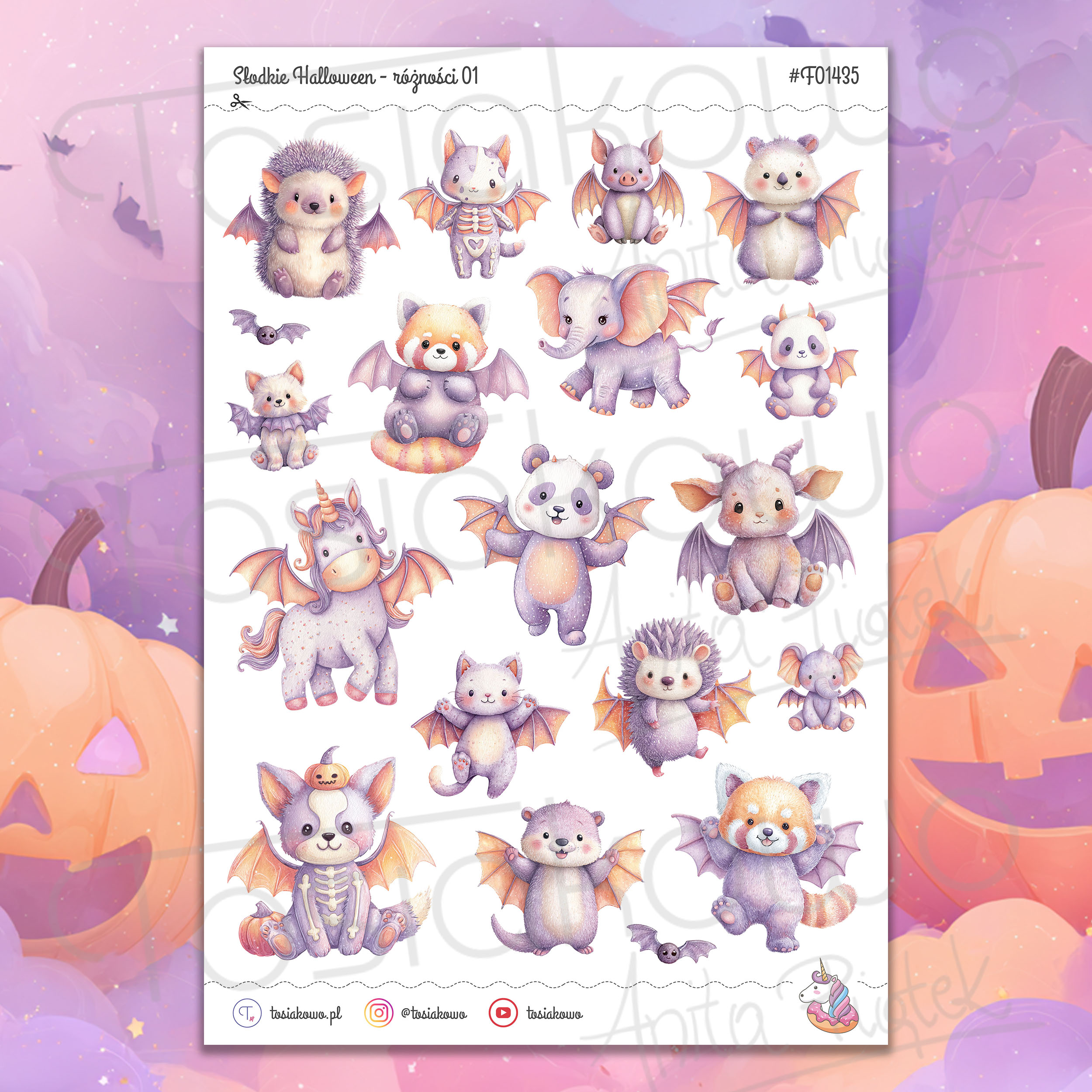 Słodkie Halloween - różności 01