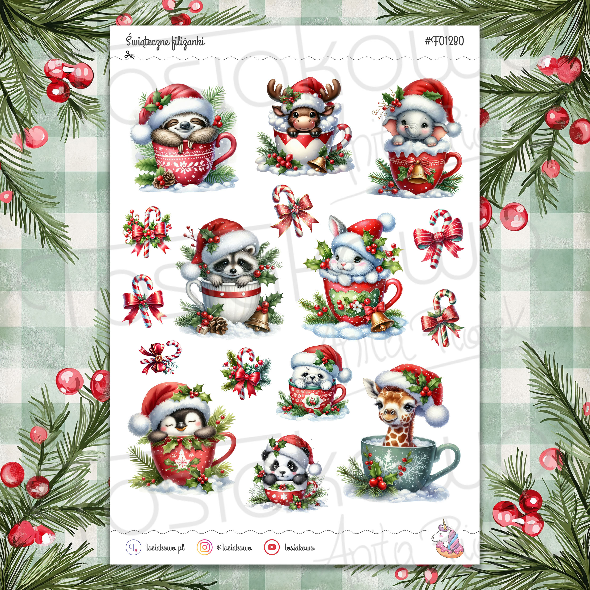 Świąteczne filiżanki