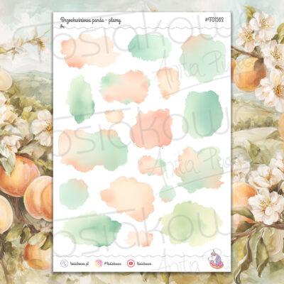 Brzoskwiniowa panda - plamy