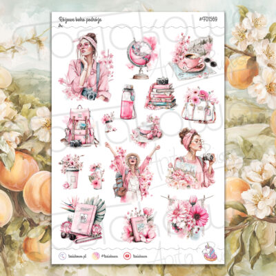 Różowe boho podróże