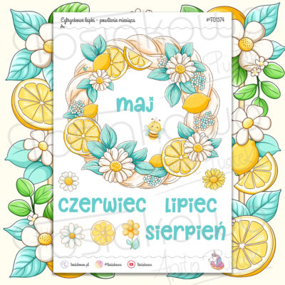 Cytrynowe łapki - powitanie miesiąca